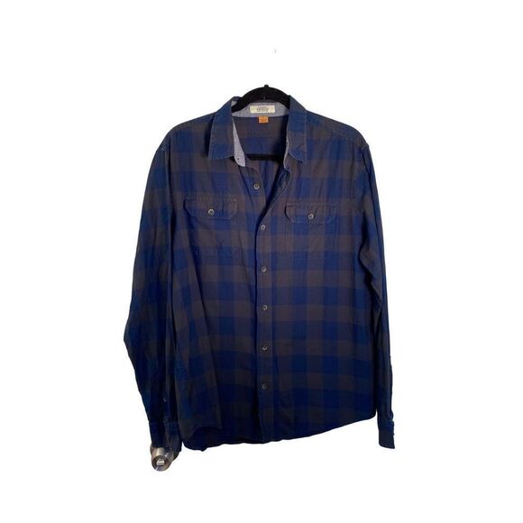 TAILOR vintage, men’s performance stretch Buffalo plaid, classic fit button up s - Picture 3 of 6